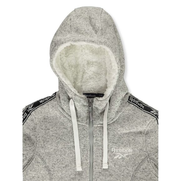 Reebok Taped HOODIE Grey NWT - Picture 12 of 12